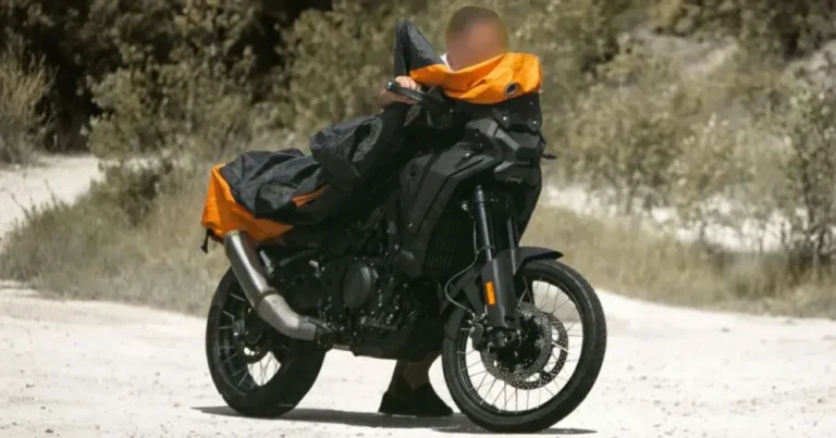 Yoğun kamuflaj altında test edilen BMW orta sınıf macera motosikleti prototipi